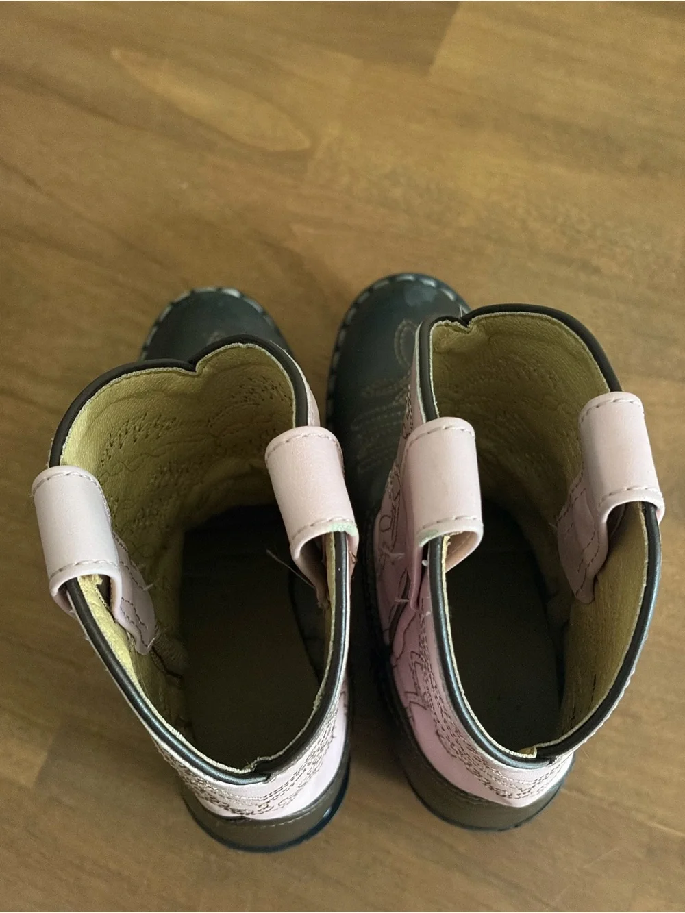 Smoky Mountain Brown & Pink Kids Girls Cowboy Western Boots Size 11